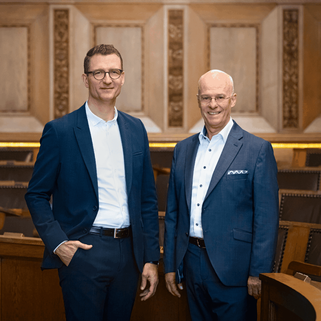 Die zwei neuen Mitglieder des Verwaltungsrats: Beat Imhof (links), Werner Kübler (rechts)